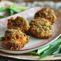 crispy curry leaf shrimp 200x200 Snacks and Savories