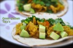 Delicious Green Chicken Tacos