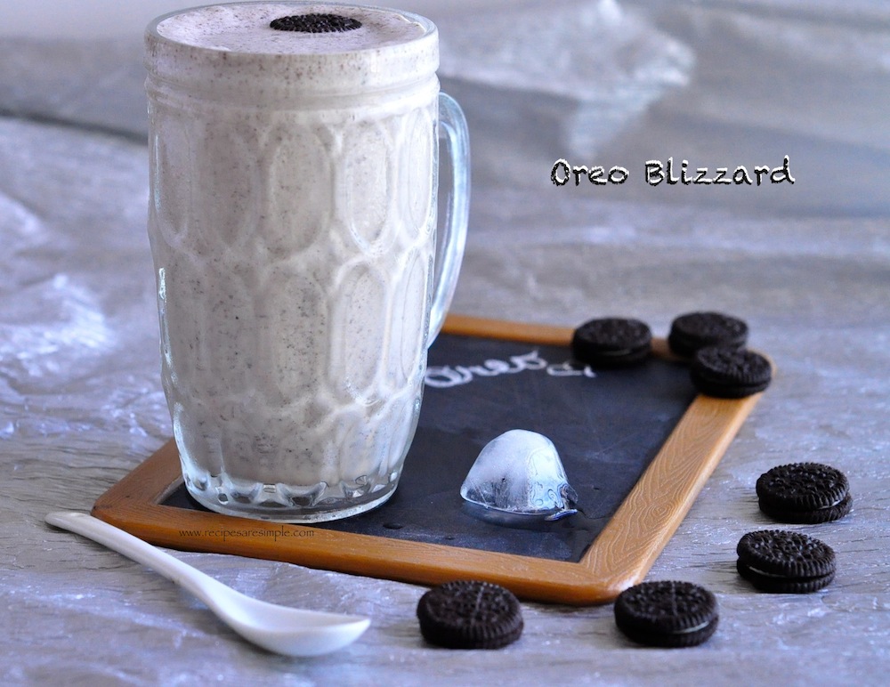 oreo blizzard Oreo Blizzard   Ice cream   Milk Shake