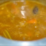 sambar recipe Kerala varutharacha sambar simmer 150x150 Varutharacha Sambar   South Indian Vegetable and Lentil Potage