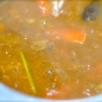 sambar recipe Kerala varutharacha sambarthickened 150x150 Varutharacha Sambar   South Indian Vegetable and Lentil Potage