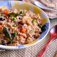 Samba Wheat Rava Upma recipe 200x200 Vegetarian and Egg Recipes