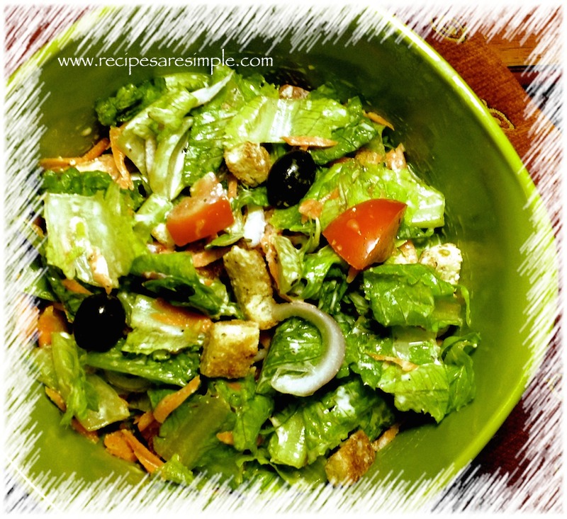 Garden Salad – Olives in the Garden