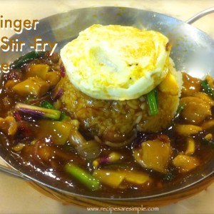 ginger chicken stir fry1 300x300 Delicious Chicken Recipes