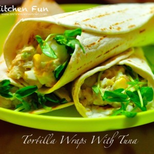 tortilla wraps with tuna 300x300 Breads and Breakfast
