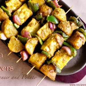 paneer and potato 300x300 Vegetarian and Egg Recipes