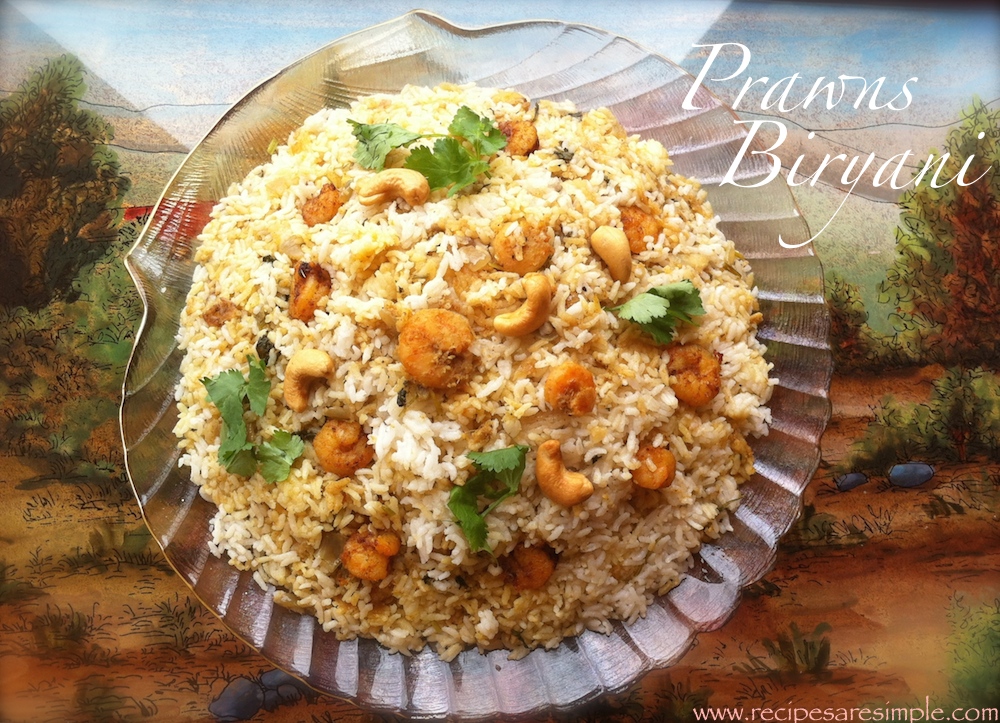 Prawns Biryani – Shrimp Biriyani