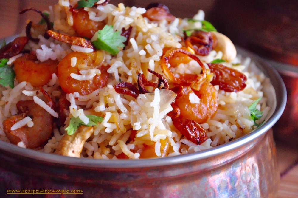 Malabar Prawns Biryani