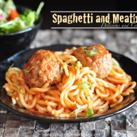 spaghetti and meatballs 200x200 Pasta and Noodles