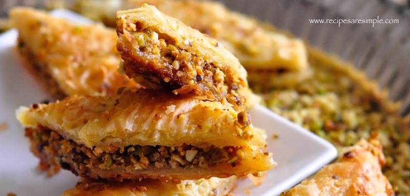 baklava with pistachio and cashew nuts video Baklava with Pistachio and Cashew Nut