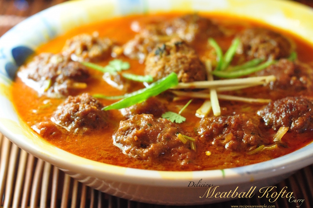 Kofta Meatball Curry – Simple Delicious