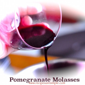 pomegranate molasses 300x300 Vegetarian and Egg Recipes