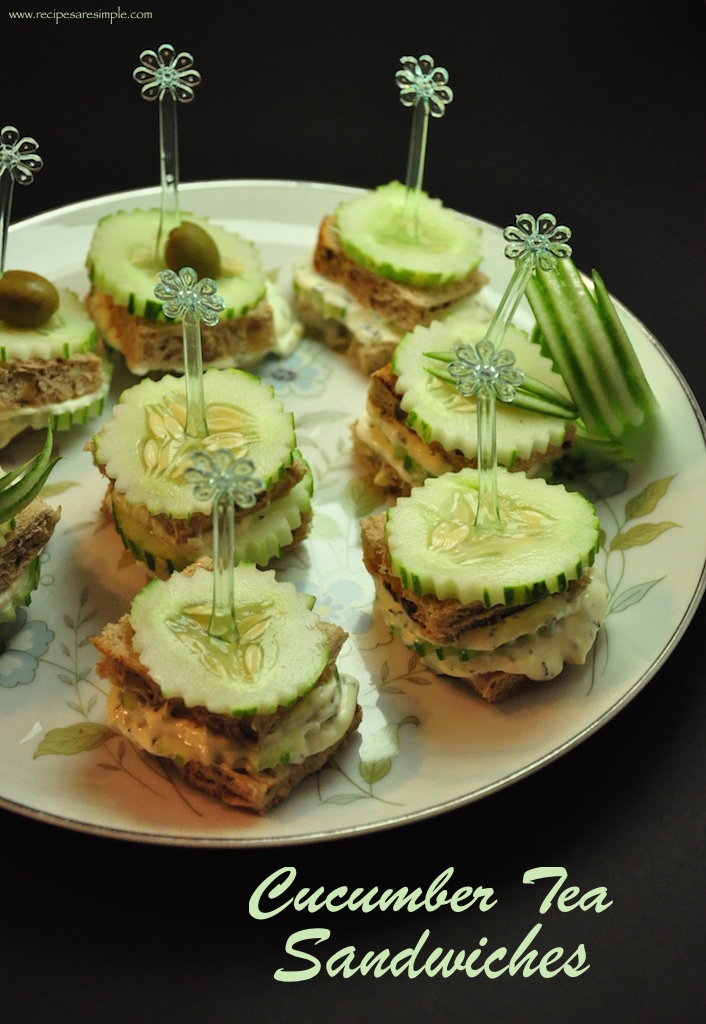 Cucumber Sandwiches – Tea Sandwiches – Refreshing
