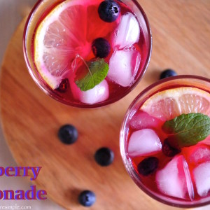 blueberry lemonade 300x300 Drinks and Beverages