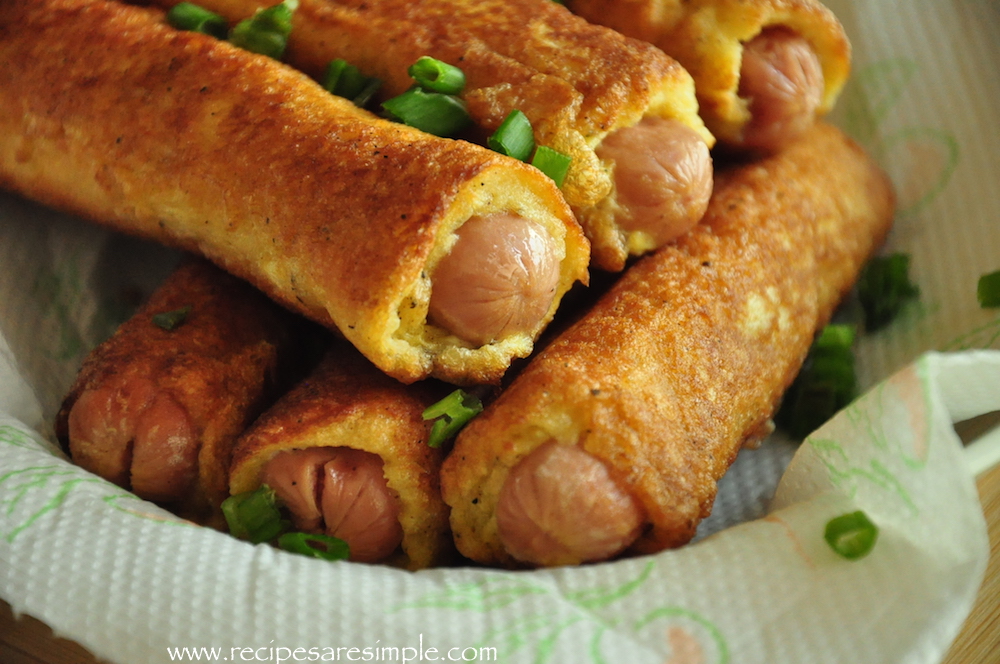 Easy Bread Sausage Rolls