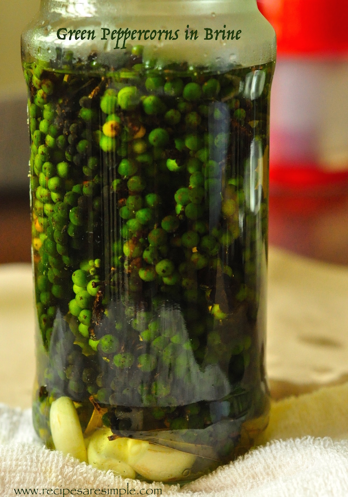 Green Peppercorn in Brine Recipe