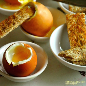 Soft Boiled Eggs and Toast Soldiers recipe 300x300 Breads and Breakfast