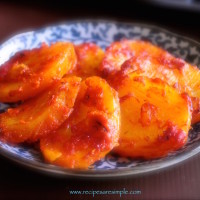 Spanish Potatoes Angry Potatoes Patatas Bravas recipe 200x200 Indonesian Potato Patties   Perkedel