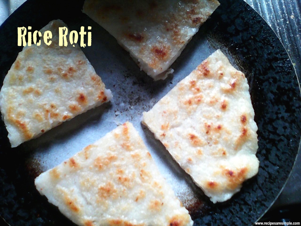 Rice Flour Roti