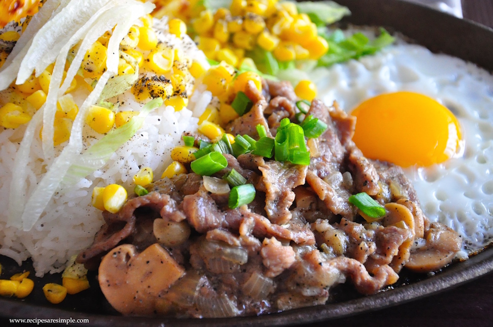 SIZZLING BLACK PEPPER BEEF