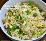 Easy Egg Fried Rice with Green Peas