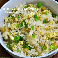 green peas fried rice 200x200 Dragon Chicken | Indo Chinese Chilli Chicken Recipe