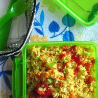 kids lunch box easy turmeric and carrot fried rice 200x200 Indo Chinese Cuisine
