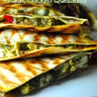 palak chicken quesadilla 200x200 Breads and Breakfast