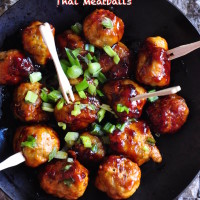 thai meatballs 200x200 Delicious Chicken Recipes