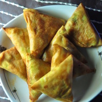 vegetable samosa recipe 200x200 Snacks and Savories