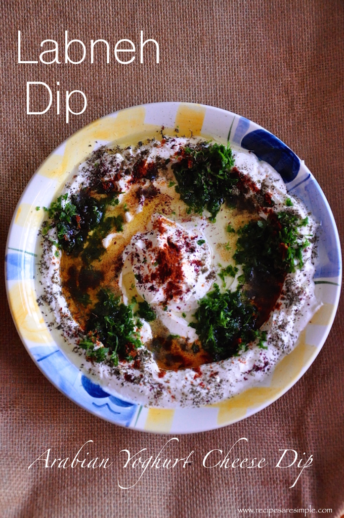 Labneh Dip – Delicious Middle Eastern Dip made from Hung Yoghurt