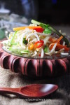 Simple Bean Sprout Salad with Mint