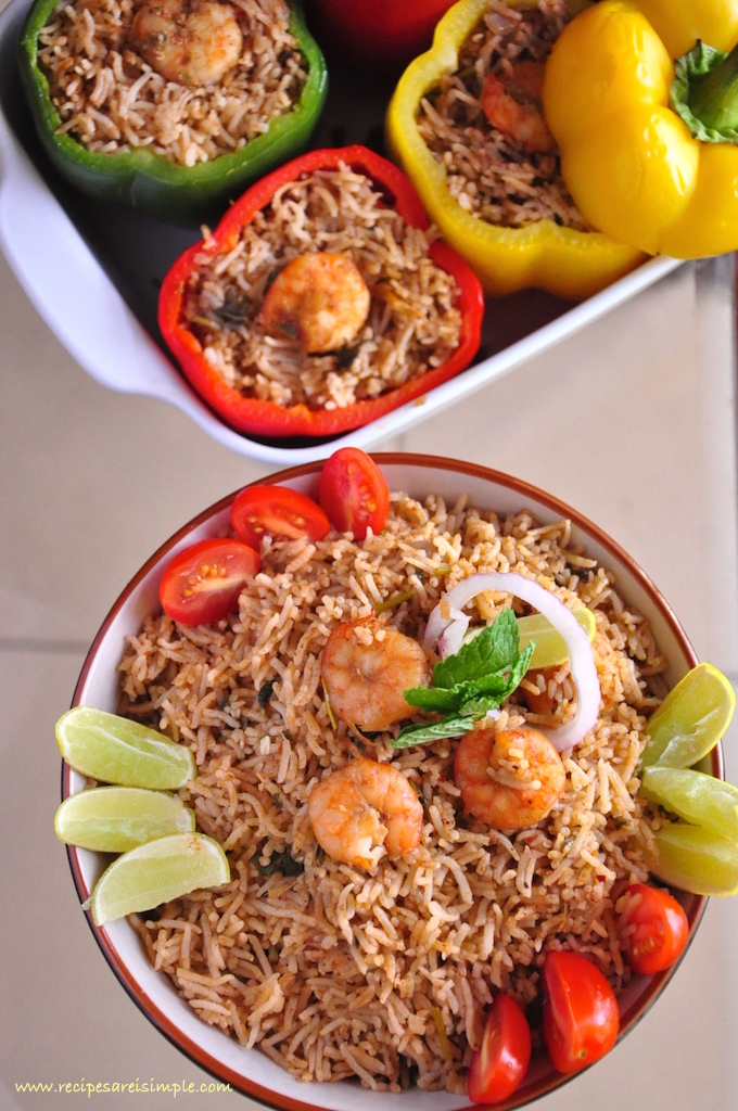 shrimp kabsa prawn kabsa Shrimp Kabsa   Arabian Fragrant Rice