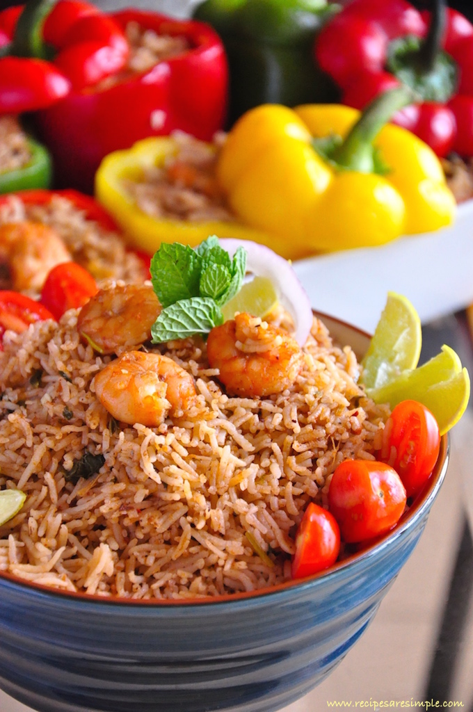 Shrimp Kabsa Arabian Fragrant Rice Recipes R Simple