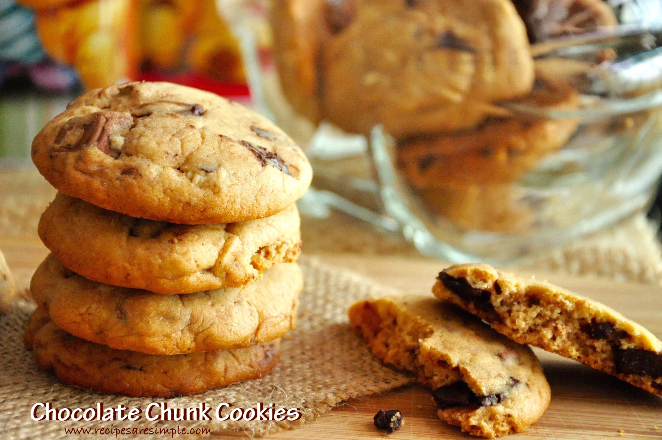 Chocolate Chunk Cookies – Chewy Surprise Cookies