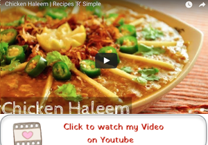 Chicken Haleem Youtube 300x210 Chicken Haleem Chicken steamed with Dals and Broken Wheat