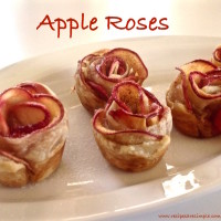 apple roses 200x200 Dessert Recipes   Sweet Snacks   Cookies