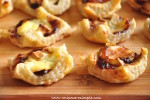 Brie and Jam Puff Pastry Appetizer
