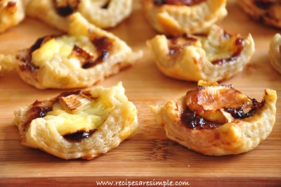 Brie and Jam Puff Pastry Appetizer - Recipes 'R' Simple