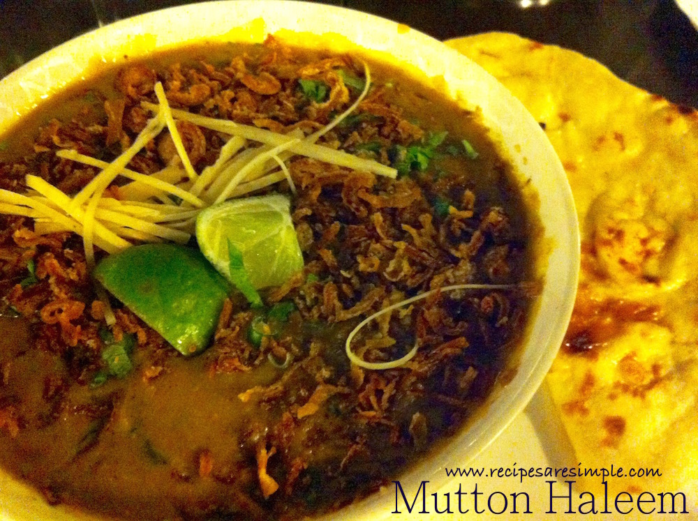 Mutton Haleem – Mutton Stewed with Wheat and Dal