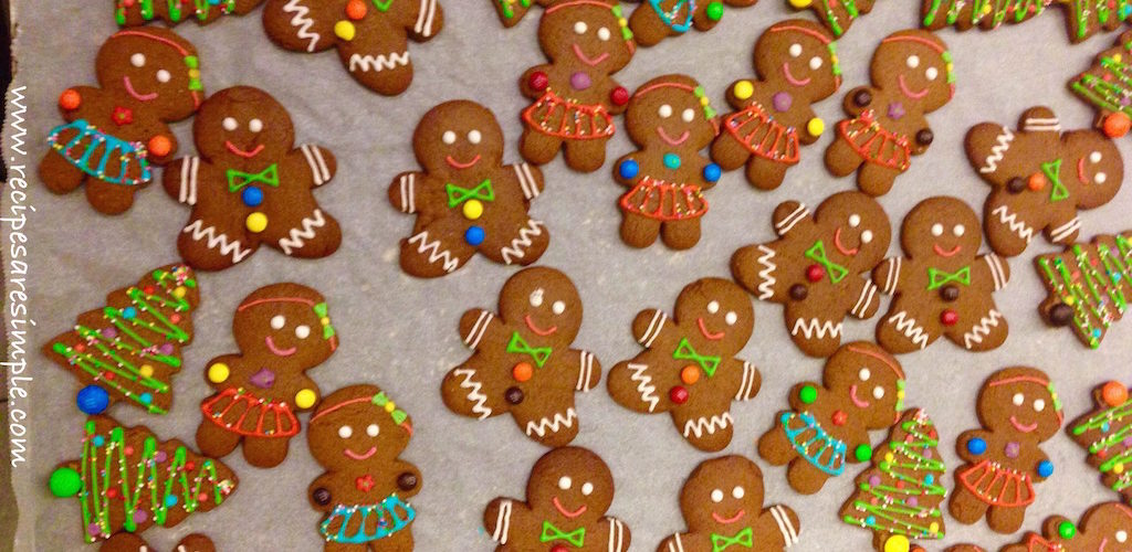 Gingerbread Man Recipe | Decorated with Royal Icing