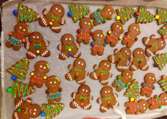 Gingerbread Man Recipe | Decorated with Royal Icing