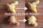 Best way to peel Ginger