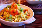 Easy Pineapple Fried Rice with Prawns