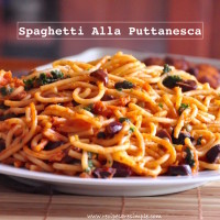 Spaghetti Alla Puttanesca 200x200 Pasta and Noodles