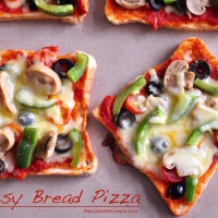easy bread pizza 200x200 Breads and Breakfast