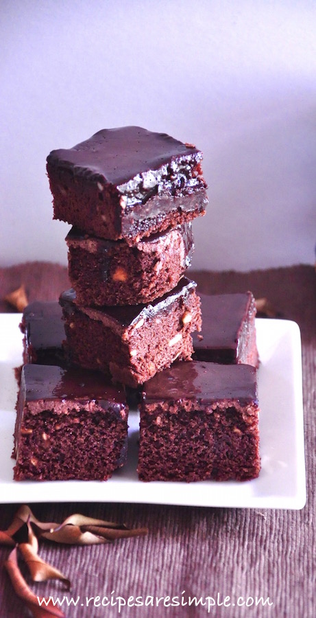 FROSTED FUDGY BROWNIE RECIPE