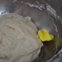 Homemade Burger Buns - add margerine
