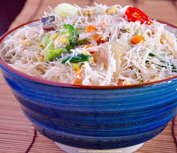 bee hoon breakfast recipe Fried Bee Hoon Breakfast