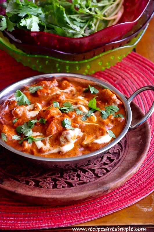 murgh makhani moti mahal style 2 Murgh Makhani   Moti Mahal Style   Delhi Butter Chicken